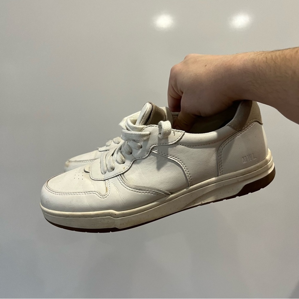 Madewell Court Sneakers in White Leather - Picture 3 of 12